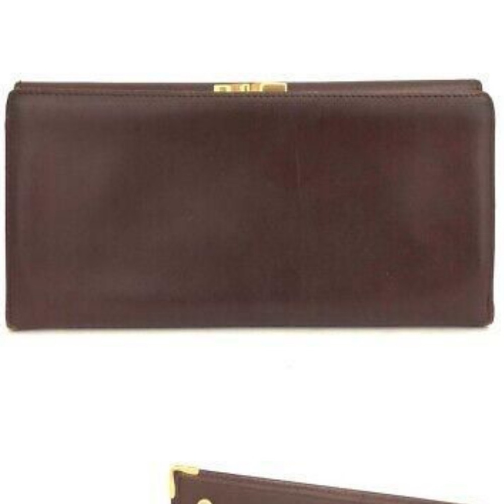 Authentic Cartier Leather Wallet